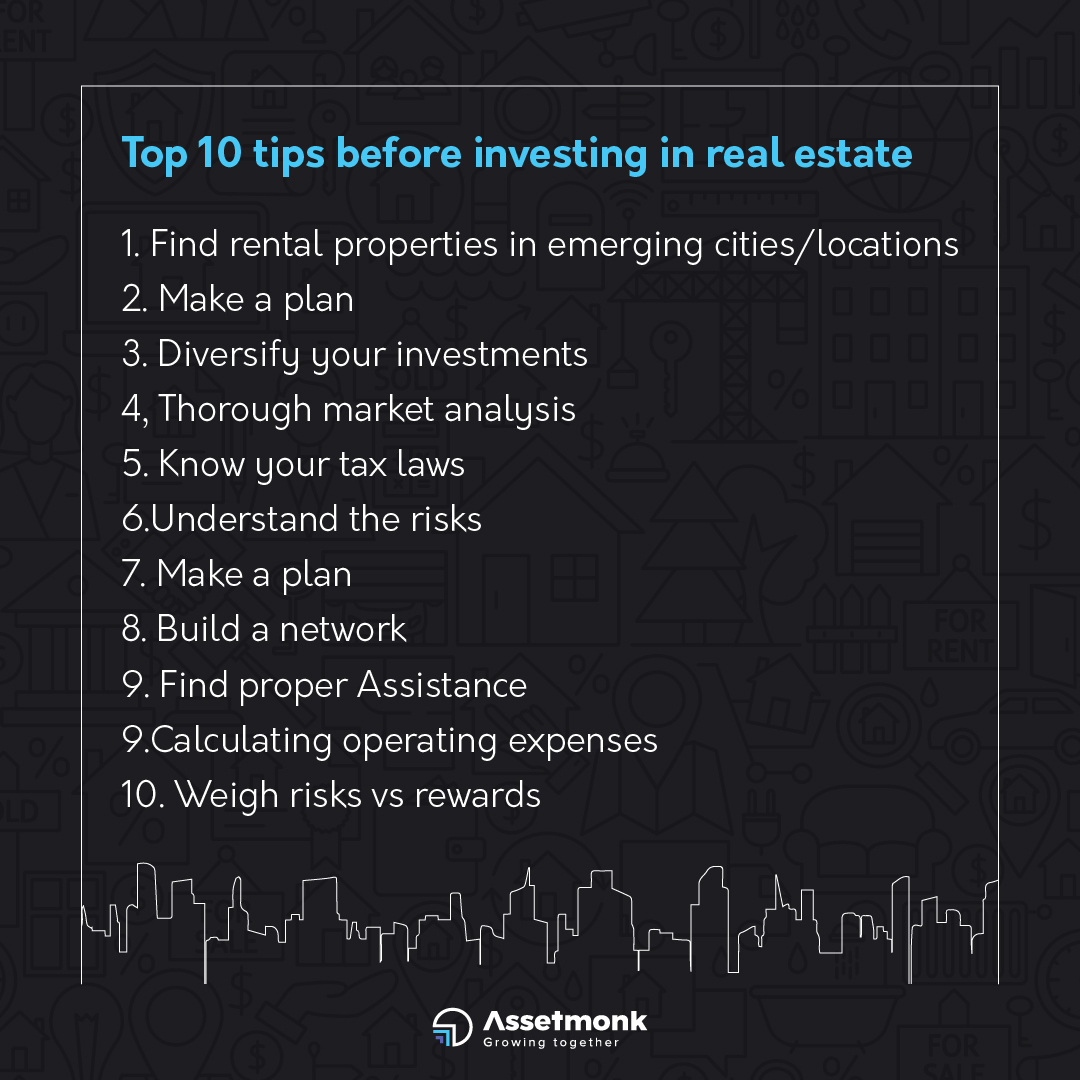Assetmonk_live's tweet photo. Check out our top 10 best investment tips before investing in real estate.
#Assetmonk #Realestateinvesting https://t.co/Wug3MQbihq