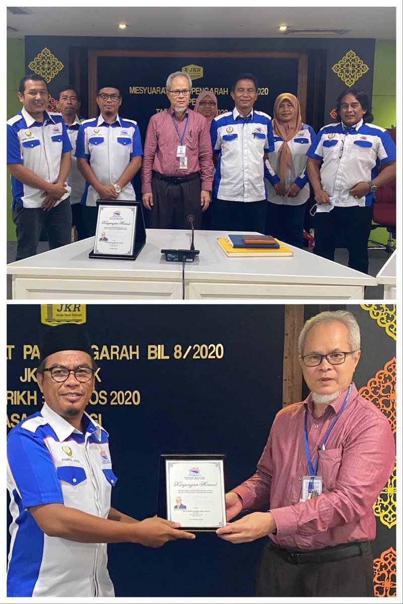 Kunjungan YDP bersama AJK dari Persatuan Kontraktor Bumiputera  Kelas F (PERKOBF) Negeri Perak ke Ibu Pejabat JKR Perak <a href="/JKRPERAK/">JKR PERAK</a>