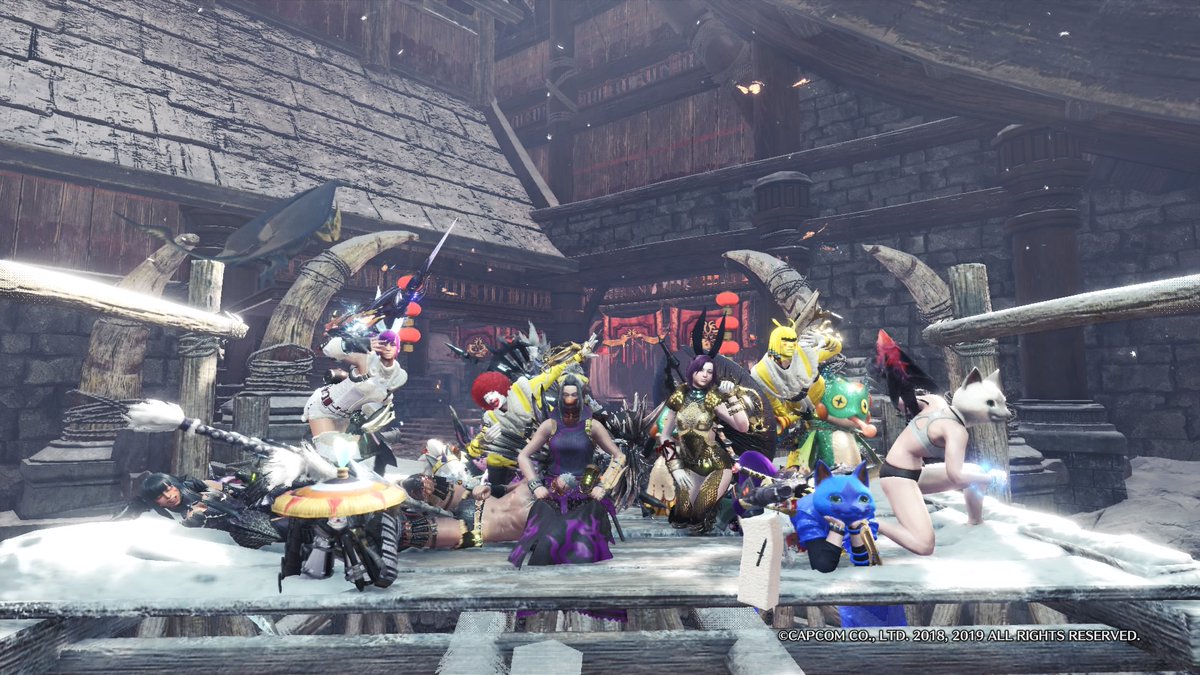 R_MHW_'s tweet photo. 一狩り楽しかった！　ありがとうございま���た(^^)　#MHW #MHWIB ＃モンハン　＃モンハンワールド　＃アイスボーン #PS4share https://t.co/YcOG7uQZw4