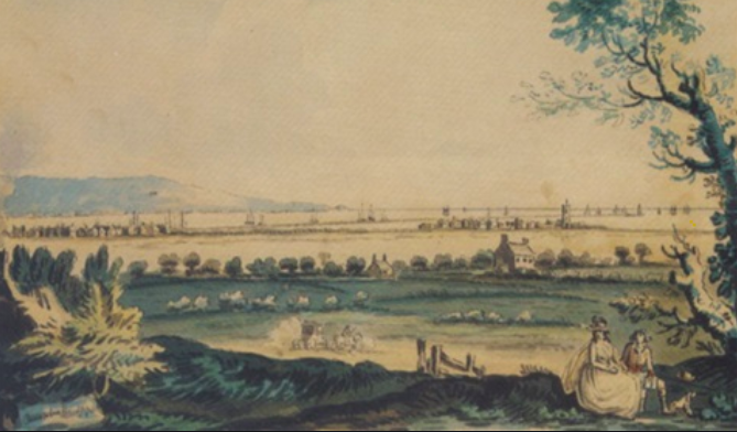 Not everything went according to plan! In 1792 the South Wall was breached, flooding the reclaimed land, and allowing the Duke of Leinster to sail through the breach all the way up to his home in Merrion Square...