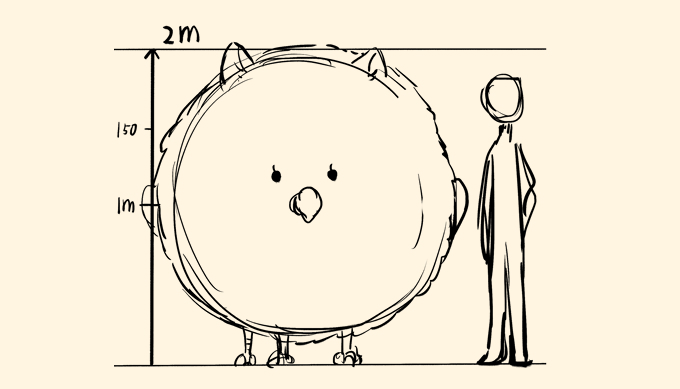 サイズ 1話目で3度見ぐらいして
笑いながら図に描いて確認していました

毛玉幻獣グリ子さん
■一話目『召喚!』 https://t.co/4yqmcf5Jf3 #narou #narouN4086GL 