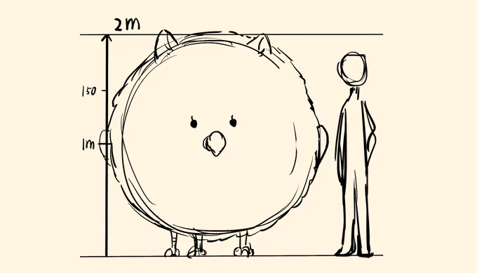 サイズ 1話目で3度見ぐらいして
笑いながら図に描いて確認していました

毛玉幻獣グリ子さん
■一話目『召喚!』 https://t.co/4yqmcf5Jf3 #narou #narouN4086GL 