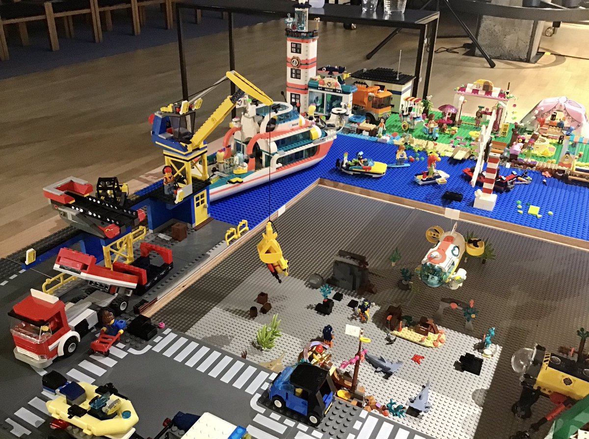 How do we use the sea and how does it serve us? And how do we rely on the state of the sea with regards to the future? The research profile <a href="/thesea_aau/">The Sea</a> hosted a stimulating discussion on these themes, concretisising the discussion with a LEGO maritime landscape.  #aboagora2020