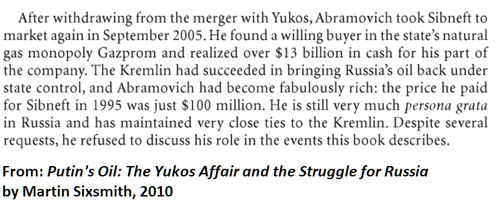 Eugene Shvidler & Roman Abramovich owe their fabulous wealth to their close relationship with Putin's regime. Russia is run essentially as a fossil-fuel kleptocracy.For Putin, Trump & Brexit were ways to extend the power & influence of that kleptocracy. Boris Johnson was a help.