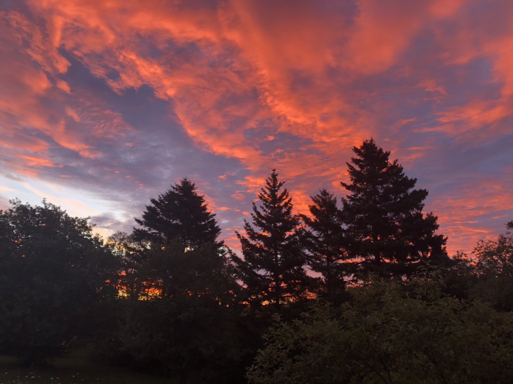 Friday morning in Antigonish.  It’s good to be a Nova Scotian.🤩