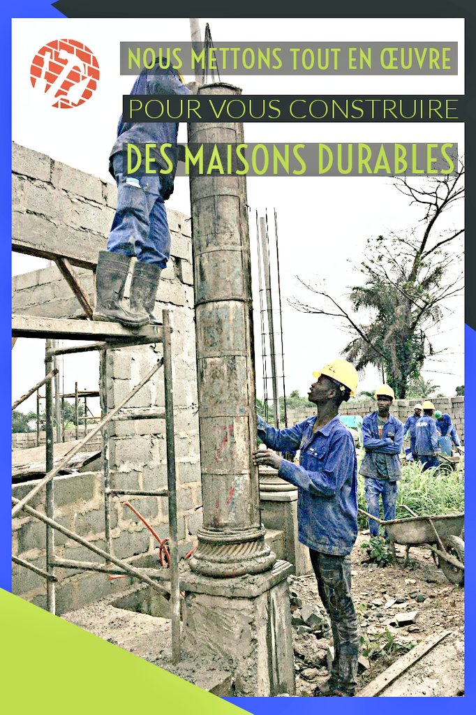 SoulissBtp's tweet photo. Un pilier est un organe architectural sur lequel se concentrent de façon ponctuelle les charges de la superstructure. #soulissbtp #guinée #Conakry https://t.co/8q3pVfozNV