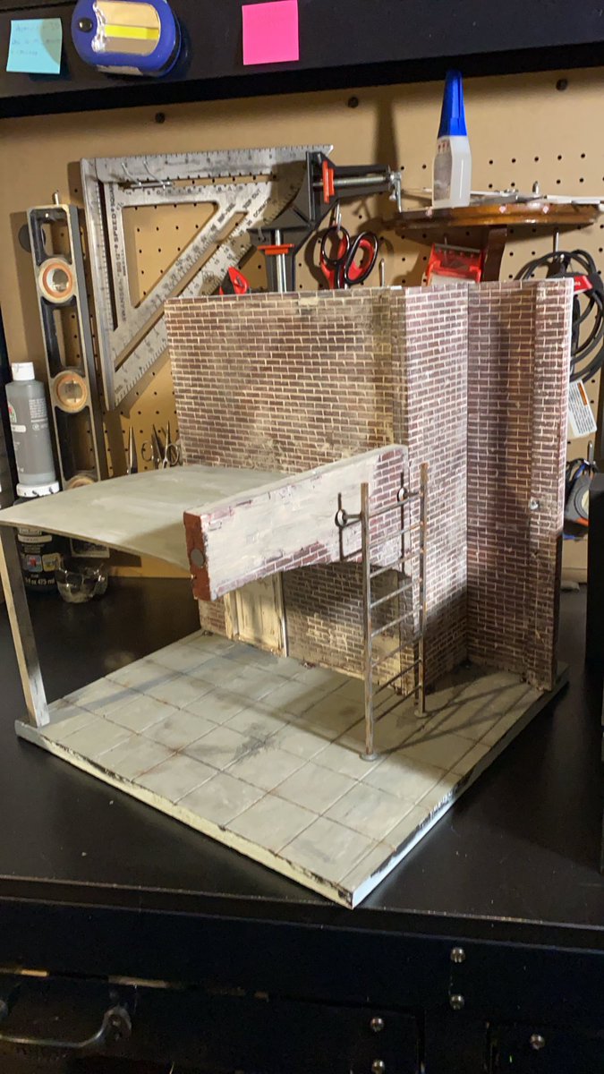 DioramaDad's tweet photo. Have a sewer Diorama up for sale. Great for NECA TMNT
(2) individual detolf shelf sized dioramas. Combine to make large sewer room. 

$225 for piece with ladder and some accessories. 
$150 for other 
$350 shipped takes both!

Thanks for looking! #diorama #detolf #tmnt #neca https://t.co/1bwgv2rpkk