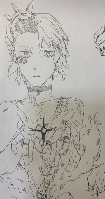 久々アナログ落描き 