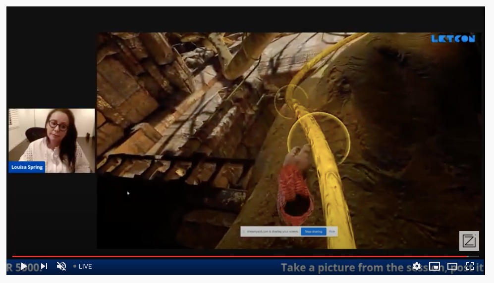 We are live with Louisa Spring, Founder of Motus XR and SAM Immersive. Louisa is sharing her thoughts on AR/VR in the gaming industry. 

Join us now: bit.ly/letcon-day2,

#zubiletcon #VirtualReality #AugmentedReality #gaminglife