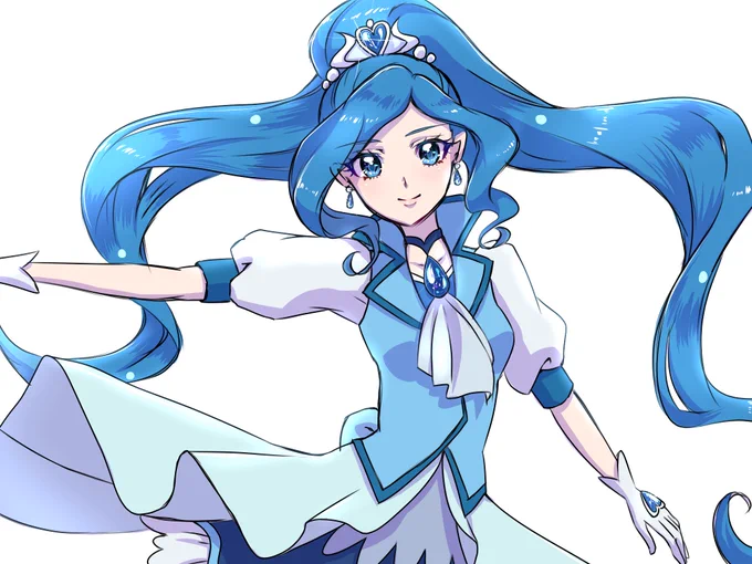 #キュアフォンテーヌおめでとう
過去絵だけど? 走り高跳びの時のちゆちゃんがカッコよくて好きです☺️ 