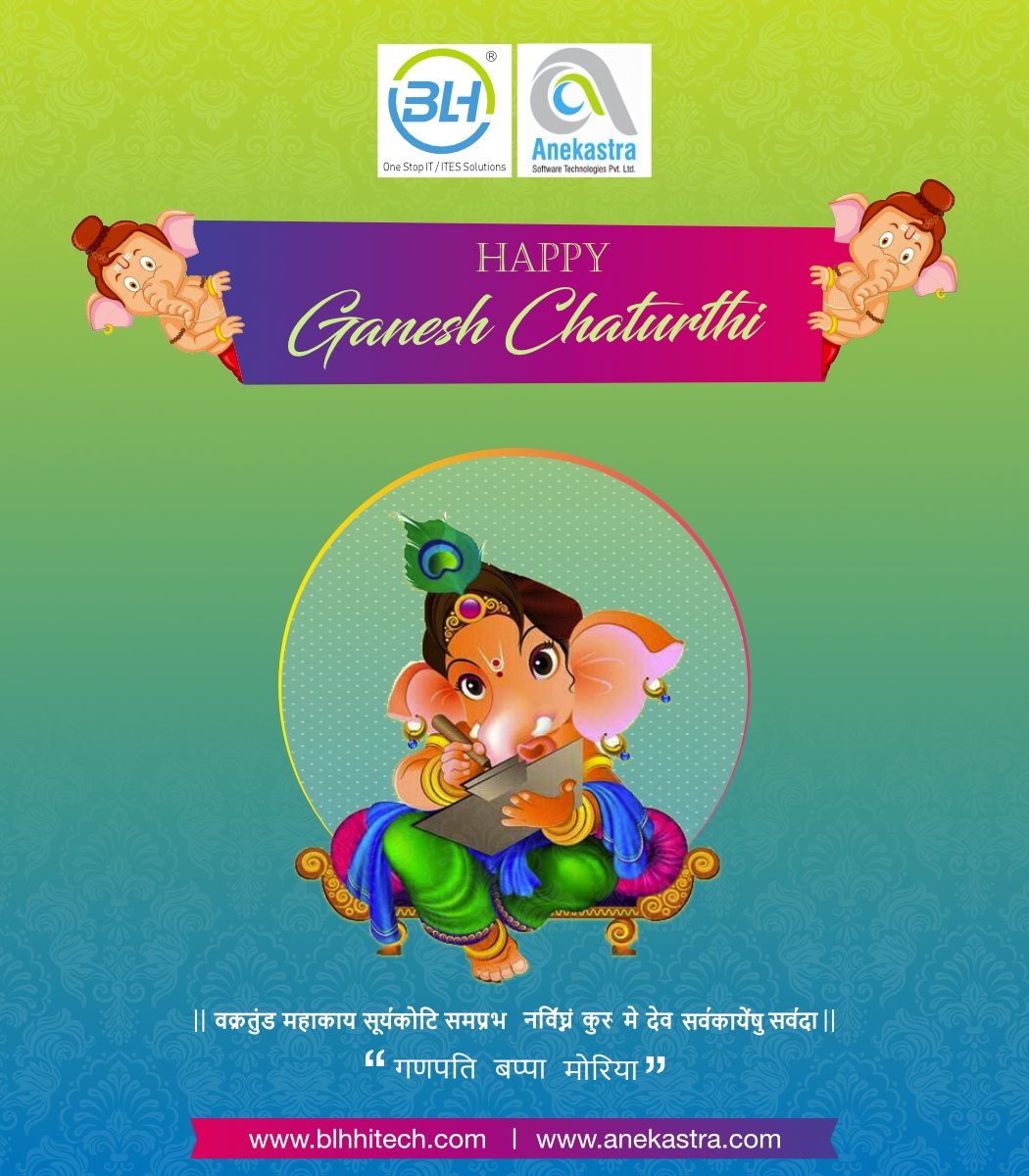 BLHHitech's tweet image. Happy Ganesh Chaturthi...