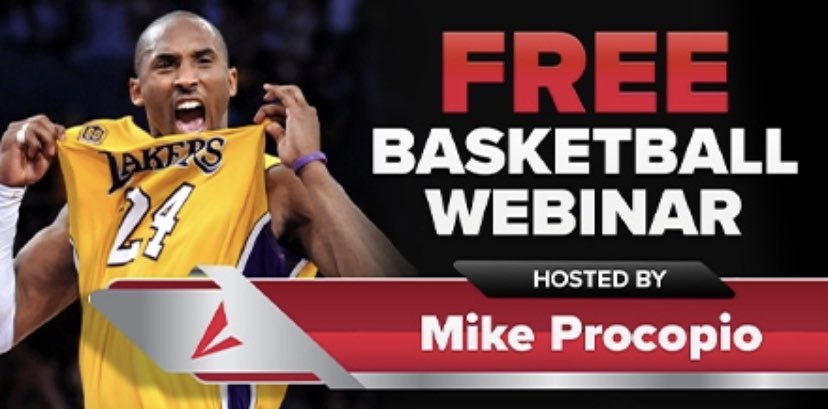 ‼️This is a Webinar that you do not want to miss‼️
•
Do you want to gain insight on why Kobe Bryant was so successful? Mike Procopio, former NBA player development coach, is going to break down film and explain what made Kobe, Kobe! 💟🏀
•
📆August 25
⏰ 1:00 pm EST
🔗 in bio