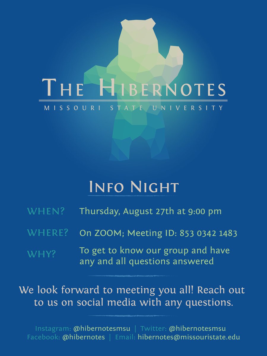 hibernotesmsu's tweet image. Come get to know us and ask us questions and be our friends!