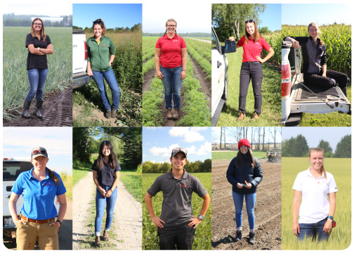 Central_ON_FS's tweet photo. It's hard to believe that many of our FSP summer students are wrapping up their work term. From snow to extreme heat, bugs, weed problems and drought- they made it out the other side! Thank you for all of your hard work. We wish you all a successful year ahead! #FSPinthefield https://t.co/Cytubt9iIj