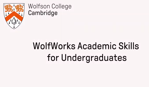 MegWestbury's tweet photo. Really pleased with this amazing new video made by @WolfsonOutreach and starring @LauraJeffreyLib and students of @WolfsonCam about @WolfsonLibrary's WolfWorks programme of #studyskills for new undergraduates https://t.co/MaFZSJ7npA #cambridgelibraries https://t.co/r7dHeks1Te