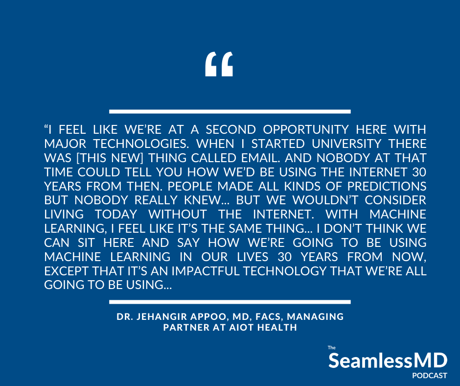 SeamlessMD's tweet photo. Quote from this week’s episode of The SeamlessMD Podcast. Click here to watch (or listen to) the full episode: https://t.co/4mKy5rcRKH
#virtualcare #telehealth #artificialintelligence #machinelearning #CreativeDestructionLab #impact #investing #venturecapital #cardiacsurgery https://t.co/TxmpvFRtII
