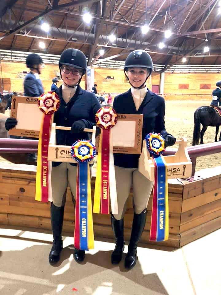 rideihsa's tweet photo. Your Zone 7 Region 3 champions!
Kayley Melton of University of Minnesota Crookston β€οΈ
Madison Long of North Dakota State University π
University of Minnesota Crookston Equestrian Team β€οΈ
North Dakota State University Western Team π
#RideIHSA #IHSAWestern #IHSAHuntSeat https://t.co/mUTcBn29qH