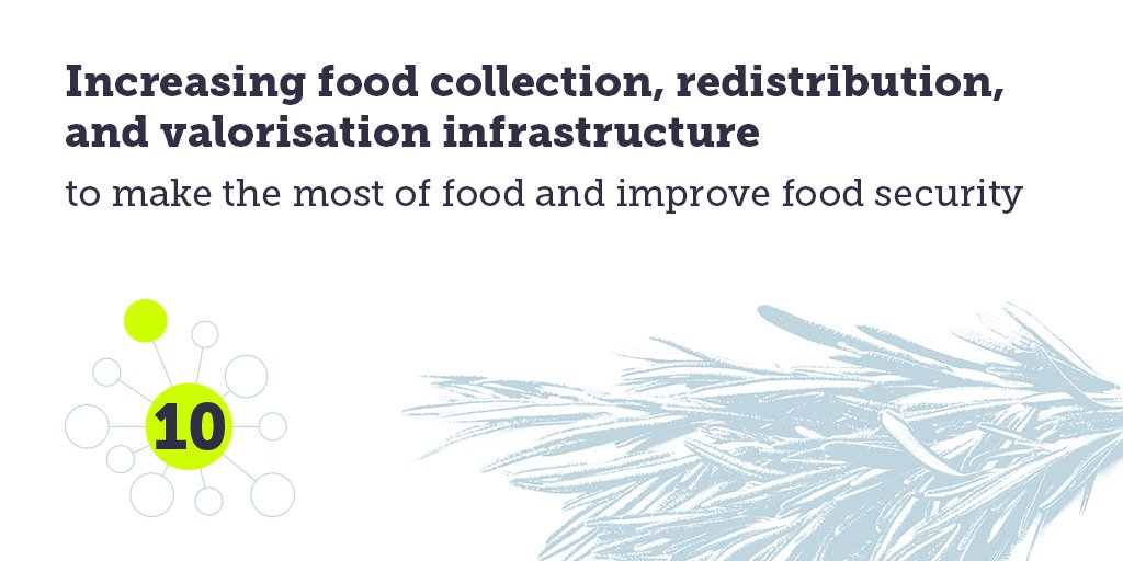 circulareconomy's tweet image. Every year, 1/3 of all food produced globally is wasted. Investments in food collection, redistribution, and valorisation infrastructure could help change that, and save up to $700 billion in environmental costs ow.ly/ASOR50B1kvH

#circulareconomy