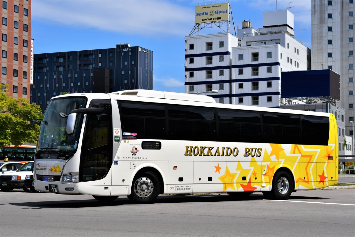 Kaede Detective 札幌230う992 北海道バス 2tg Ms06gp ふそうエアロエース 函館特急 ニュースター号運用 系列間移籍車 元大阪230あ44 函館を後に札幌に向かいます