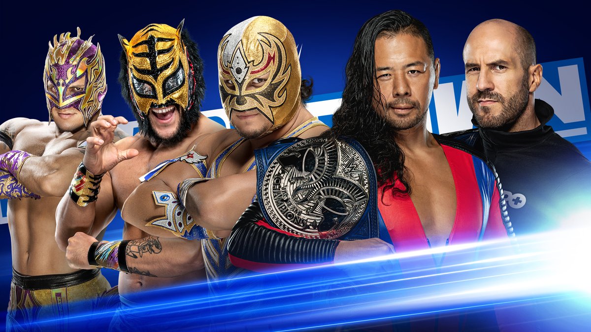 O Xrhsths Wwe Japan Sto Twitter スマックダウン プレビュー いよいよ Thunderdome デビュー ルチャ ハウス パーティが Shinsuken とセザーロの持つsdタッグ王座に挑戦 Aj Vs ハーディ Jsports Wwe で明日朝9時放送 配信 日本語字幕版は8 28 金