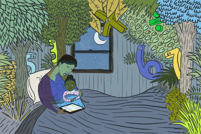 Where The Wild Fractions Are: The Power Of A Bedtime (Math) Story... 'We found that doing this Bedtime Math app with kids was especially beneficial for those kids whose parents tended to be the most nervous about math.' npr.org/sections/ed/20…
