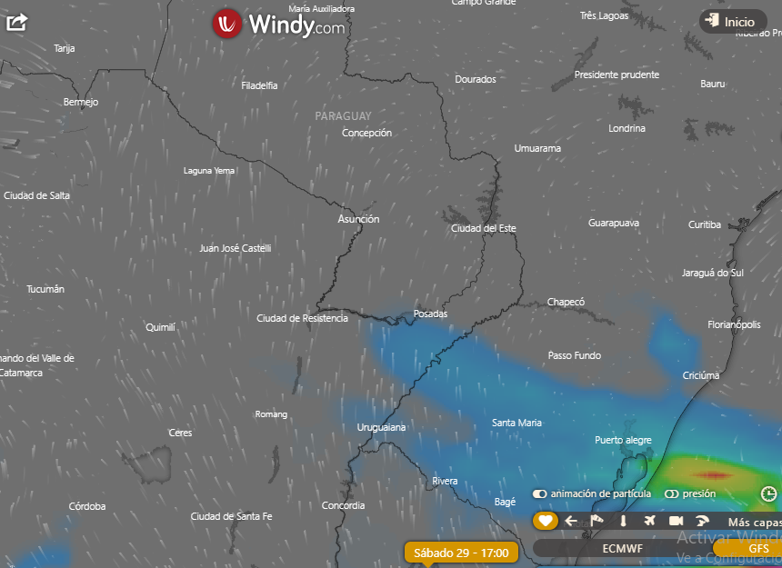AT_Misiones's tweet photo. La tormenta de Santa Rosa hasta el momento llega el próximo sábado 29 de agosto dando inicio a la temporada de tormentas en la región. https://t.co/cAVS2O8ErV