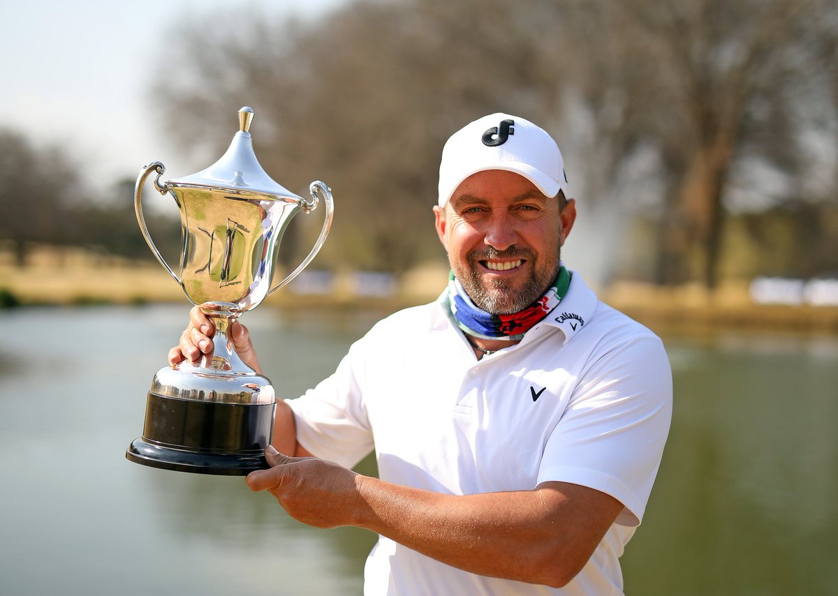 Our Champion <a href="/Darrenfichardt1/">Darren Fichardt</a> has done it again! 👍😉

📷: <a href="/carlfouriephoto/">Carl Fourie</a> <a href="/Sunshine_Tour/">Sunshine Tour</a>
#RiseUpSeries 
#BetwayChampionship 
#Gr8nessBeginsHere