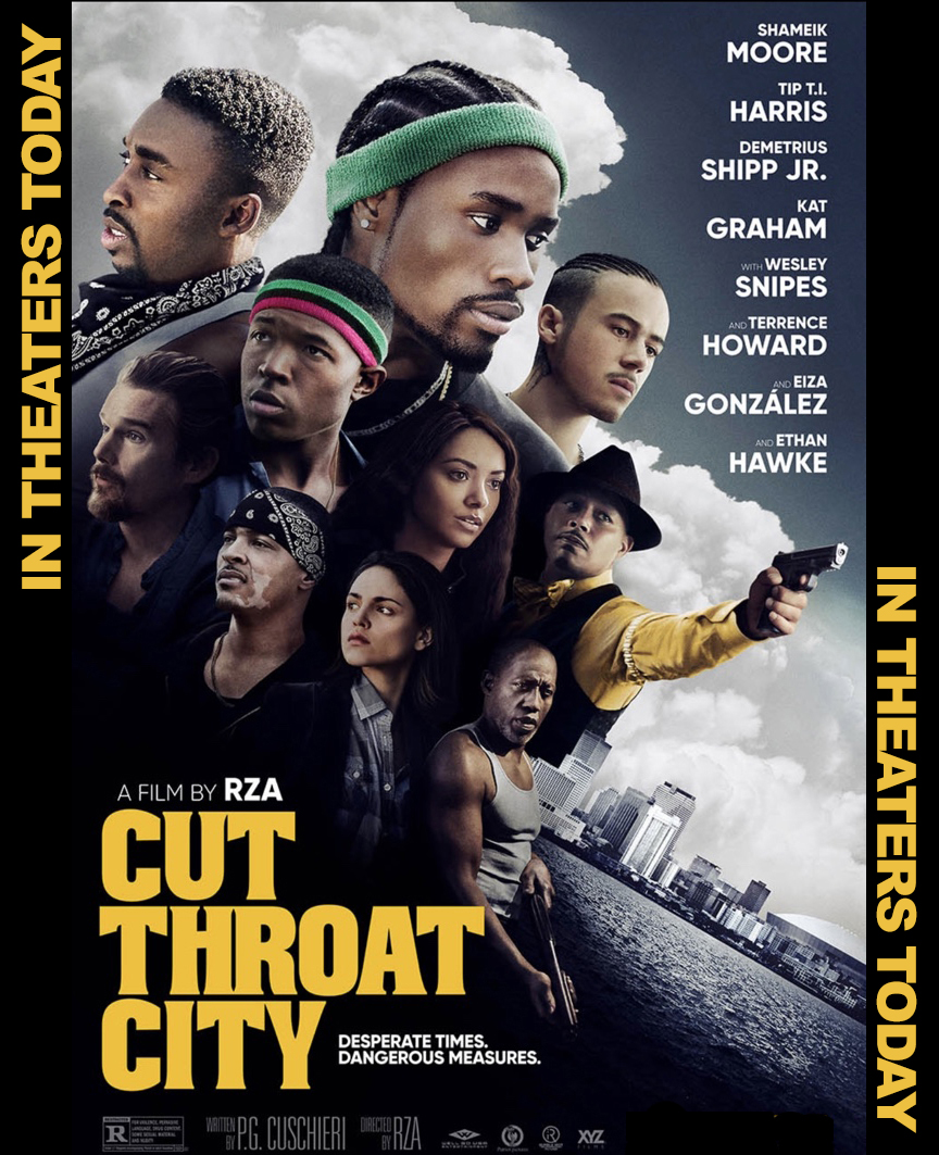 "Cut Throat City" a film by RZA in theaters today.

Get your tickets: amctheatres.com/movies/cut-thr…