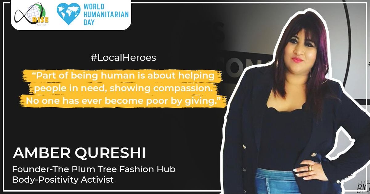 RISEInfinityF's tweet image. Celebrating #LocalHeroes

Meet @Amberqureshi: Founder of @plumtreeclothin and a body-positivity activist. She extended her help with fabrics which were sown to masks for over 2,000 people living in the city slums by a self-help group run by 25 women. (1/n)

#JeevanRath