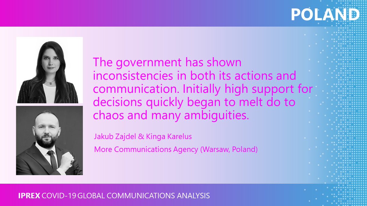IPREX_Global's tweet photo. Don't miss our new #IPREXGLOBALREPORT that analyzes communications strategies of 14 countries during COVID-19. See how leaders increased their approval ratings even when COVID-19 cases rose https://t.co/mORLZCaVMp
@Provoke_News @PRDaily @PRNews @PRWeekUS https://t.co/58cfSjMhcL