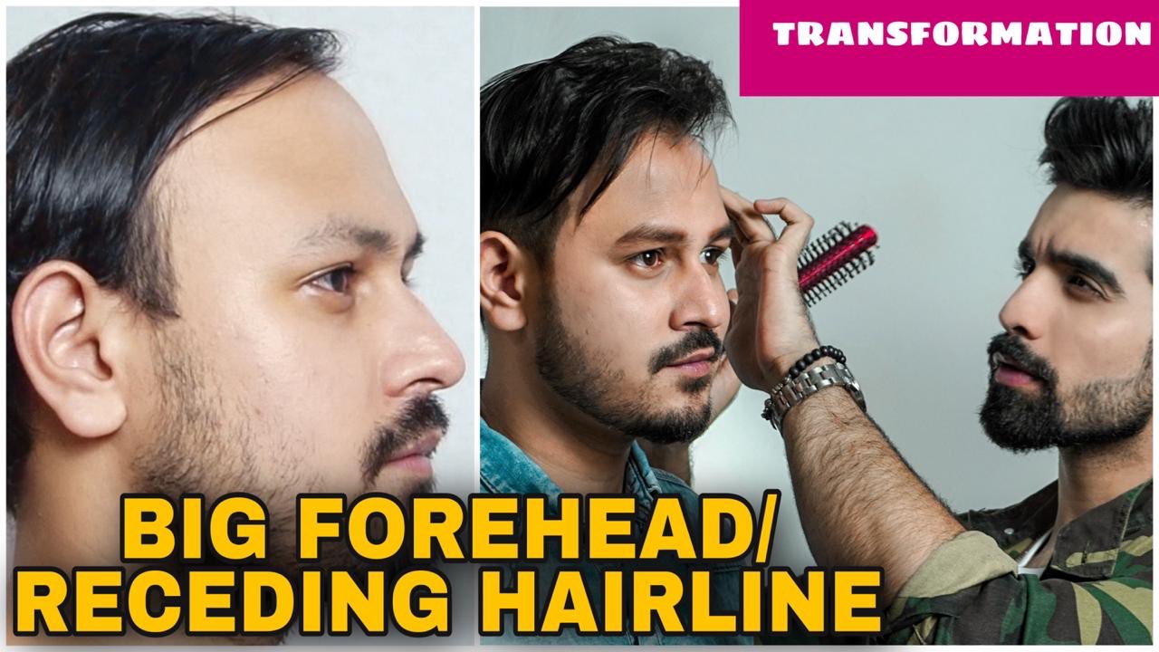 Hairstyles for Males with Big Foreheads and Round Face 2023