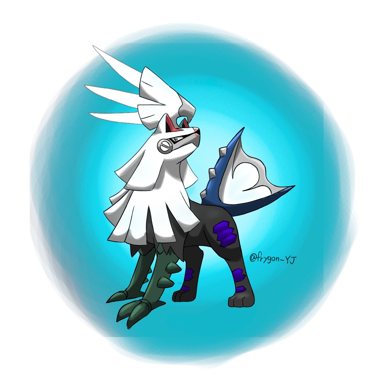 ゆじゅ Sur Twitter じんこうポケモン シルヴァディ ポケモン イラスト シルヴァディ T Co Sdhlqharhw Twitter
