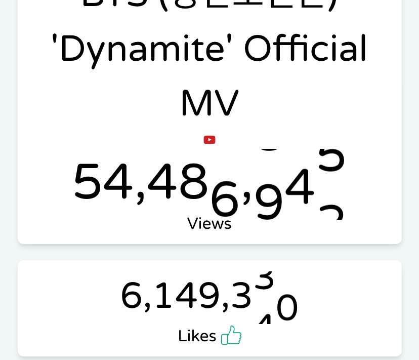 EverythingPals's tweet photo. So I noticed everyone says the views are frozen for them so here’s what a love count says! It says we passed 54 million just ignore the negativity and keep on streaming! https://t.co/4yK5H0cPED