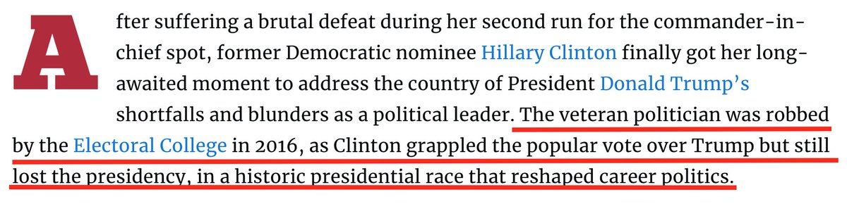 Sam Greene On Twitter In Deciding To Go All In For Trump Thenatlinterest Has Evidently Lost Touch With The English Language Clinton Finally Got Her Moment To Address The Country Of Trump S