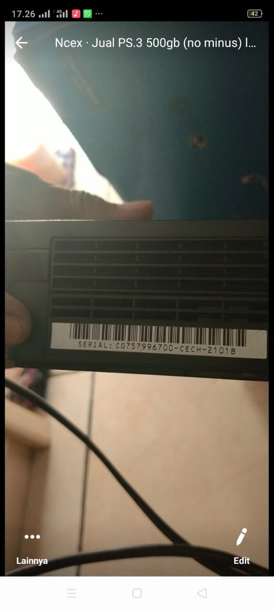 Mau jual PS3 nih, gak pernah di pake sayang. Superslim cpw 500gb. Di jual murah aja 1,4 mulus banget game udah banyak 😊
Wa 081310945381