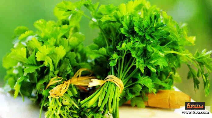 للبقدونس فوائد عديده وذلك لأنه يحمى من التهاب المفاصل الروماتويدي