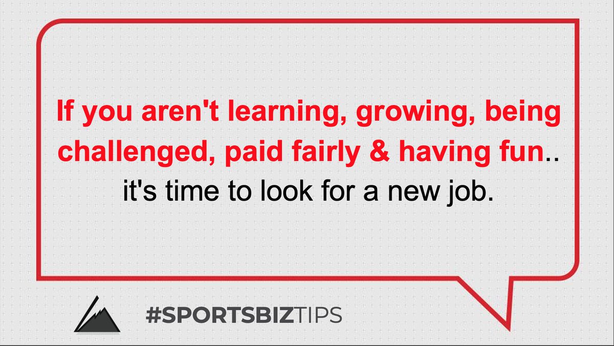 ✅ the boxes before deciding to take next steps.  #SportsBizTips