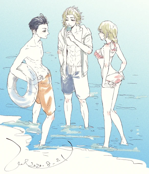 ifです
佐野家 / 海水浴

 #金曜深夜東リベ60分一本勝負 