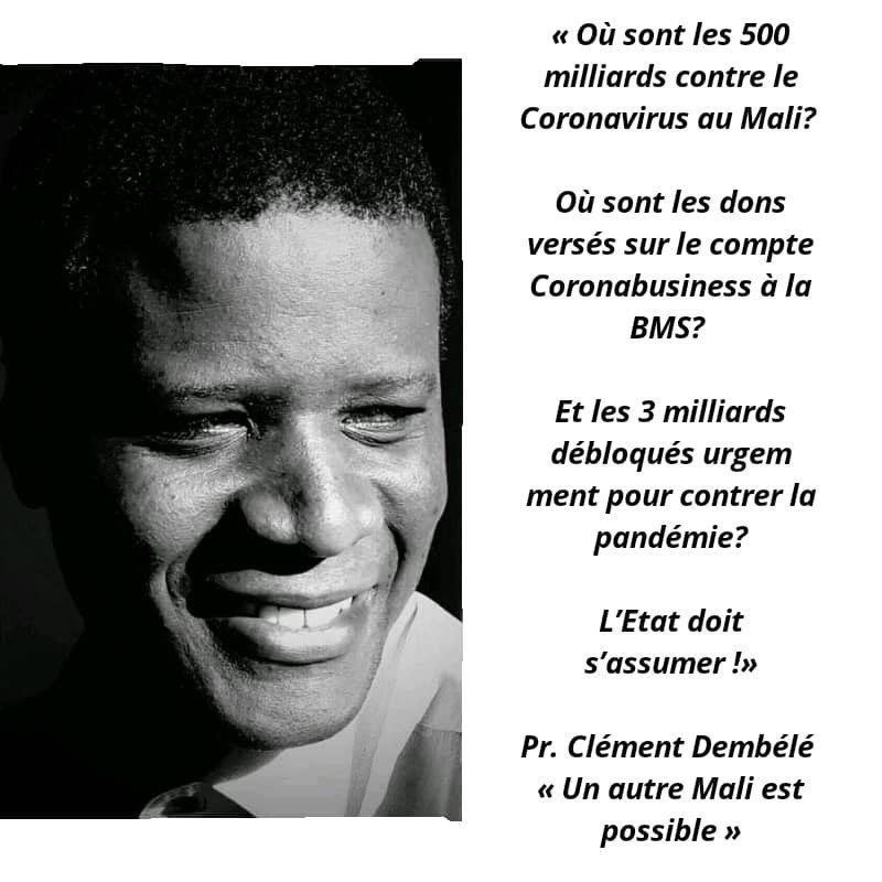 AES_Diaspora's tweet photo. "Nous sommes prêts à continuer le combat pour la bonne gouvernance, contre la corruption, la gabegie et le mensonge." @PrDembeleClemen #Mali #IBKDemission #M5RFP #CNSP #ClémentDEMBÉLÉ  @AFRICA24TV @VOAAfrique #11 https://t.co/A8t0axHoQ5