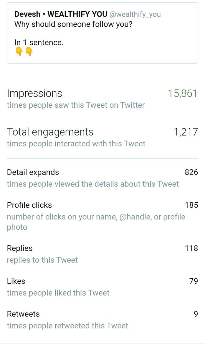 1. Ask questions.That's it.If you have a tweet asking people questions that many people can answerYou will get:1. Engagement2. Impressions