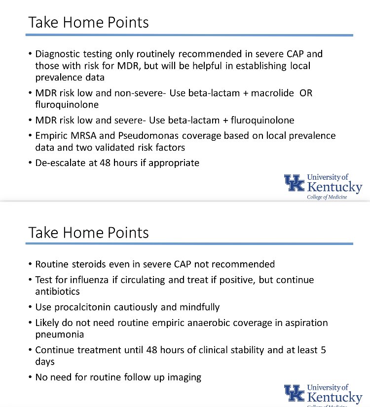 HHMConf's tweet image. #TakeHomePoints for #Pneumonia
