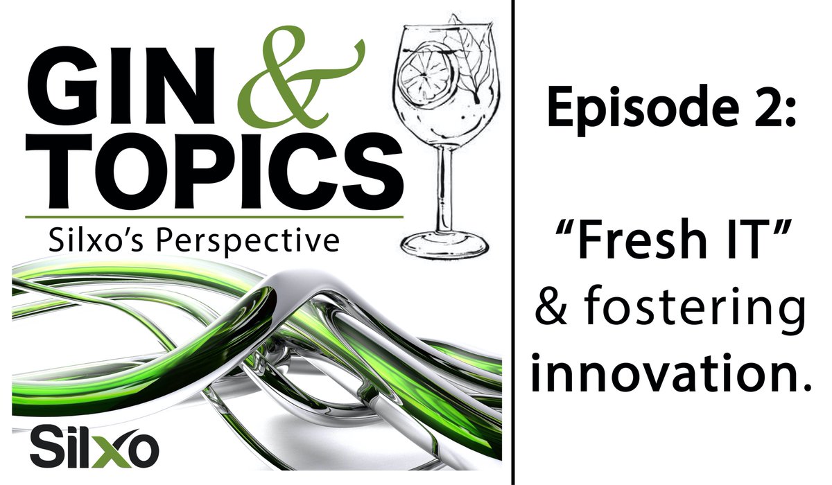 SilxoLtd's tweet photo. Heading into the weekend and looking for a good #podcast? Why not give #GinAndTopics: Silxo's Perspective a listen? Episode 2 is out now. We cover why massive IT projects are no longer fit for purpose and our #FreshIT methodology. #Transformation https://t.co/YXJzBOfTty https://t.co/lWEsYr8iMw