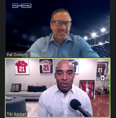 flexential's tweet photo. We hope you enjoyed Flexential’s #CallingTheRightPlay virtual event this week with @RyanMallory551 and NFL greats @TikiBarber, @marshallfaulk and @DeMarcusWare! If you’re ready to make your play towards the #edge, visit https://t.co/Qd7juvHanA to get started. https://t.co/XmlbTtgA8L