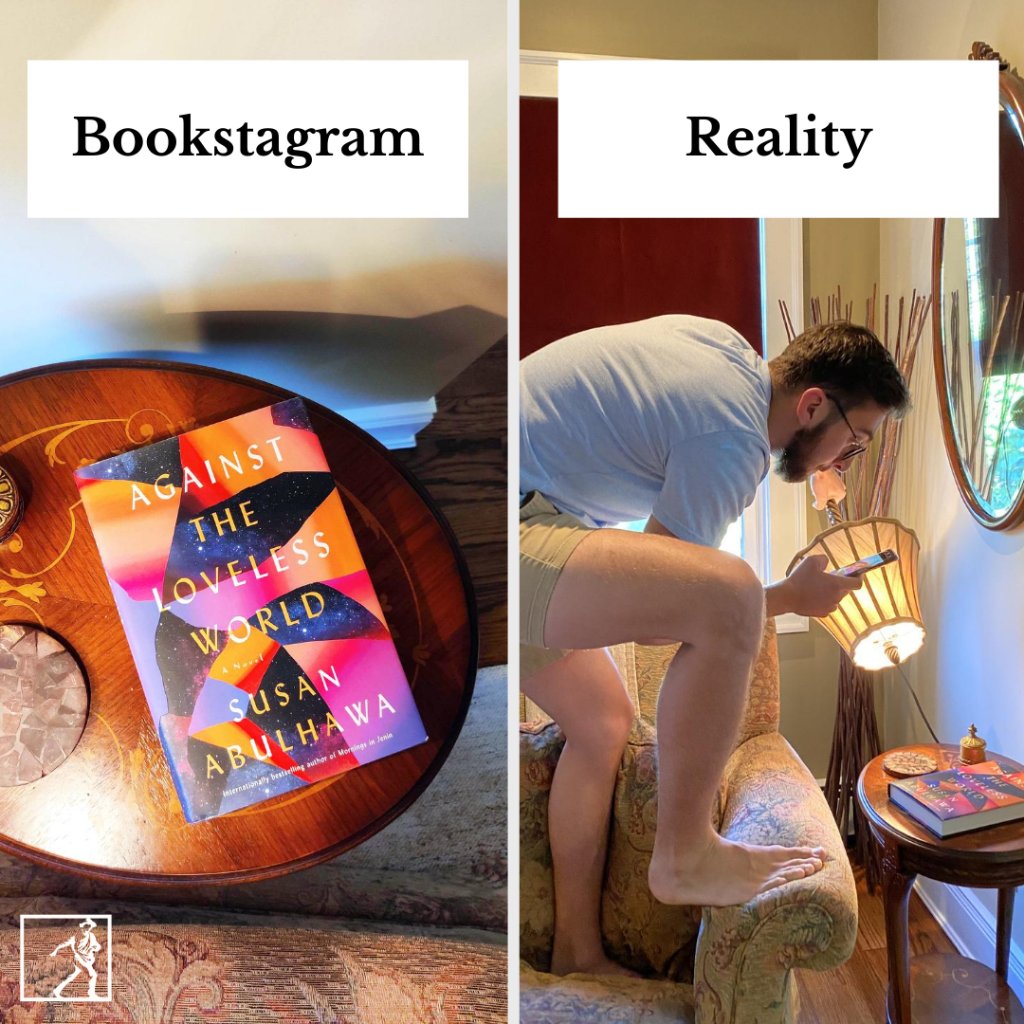 simonschuster's tweet image. The things we do for the love of books...

#BookFunFriday 📚💕 #workfromhomechallenge