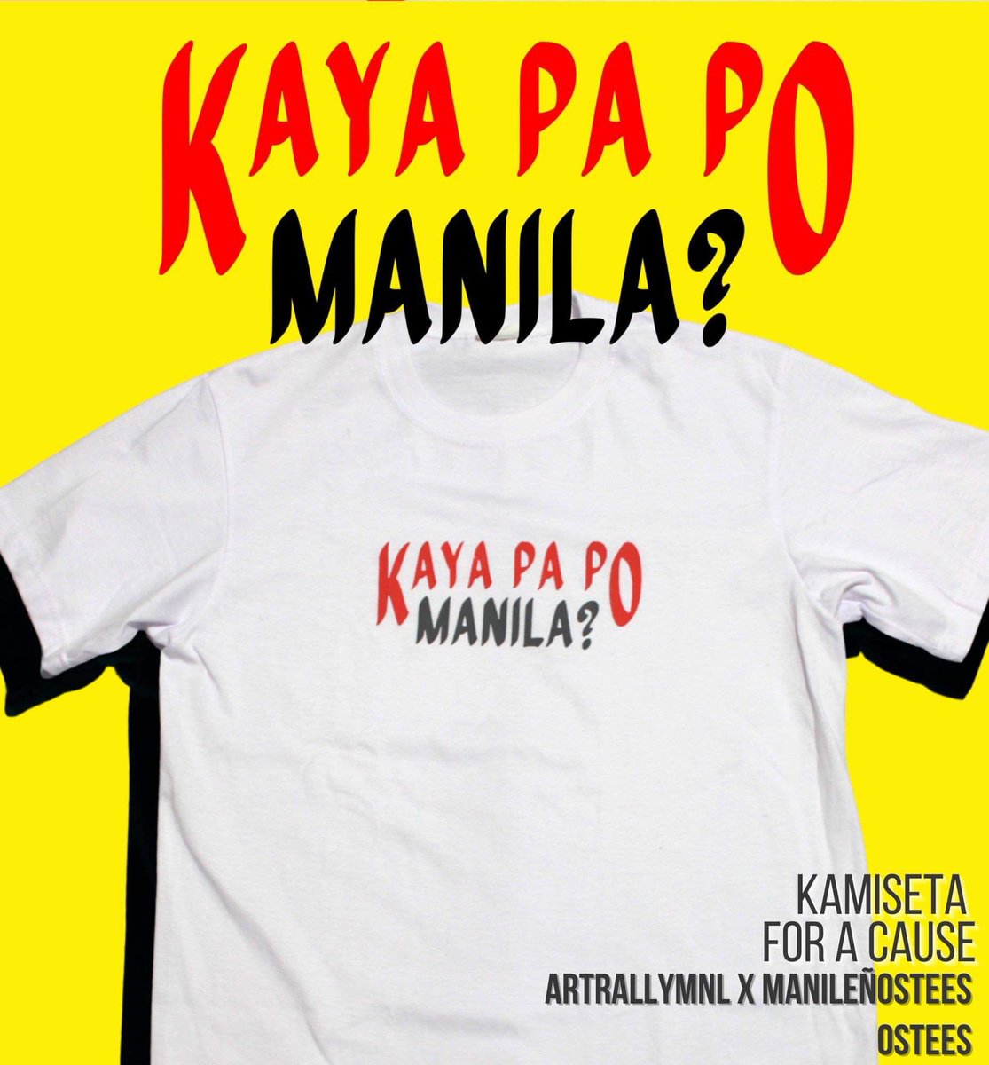 artrallymnl's tweet photo. We are aiming to reach 17K or more to give out relief packages to 50 jeepney drivers and school supplies to 50 students.
Purchasing these Kamisetas will help us reach our goal. You may check out this link on how to order from us. 🙂 https://t.co/cqZ0EsJSwH 2/2 https://t.co/mXDwrRz63G