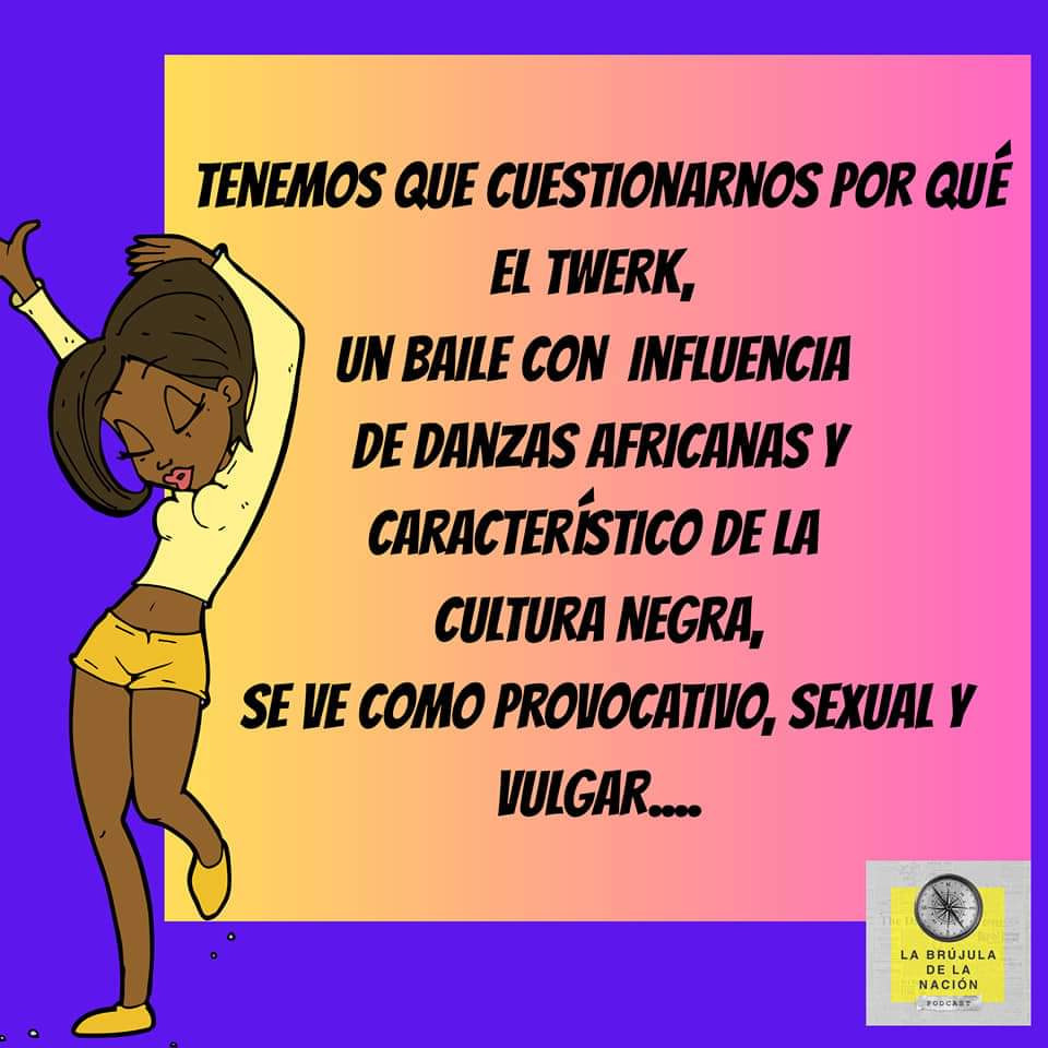 BrujulaNacion's tweet photo. Sobre #NetflixPedofilia Sin hablar del contenido de la película, en la Brújula creemos muy necesario hablar de por qué el twerk y otro tipo de bailes que son de origen Africano y característicos de culturas Negras se asocian con lo vulgar y/o sexual. https://t.co/6RqI6ectsq