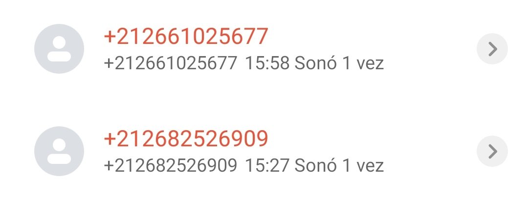 jarruego's tweet image. ¡Ojo cuidado! Vuelve a la carga el timo de las llamadas marroquís, hoy ya llevo dos en 20 min