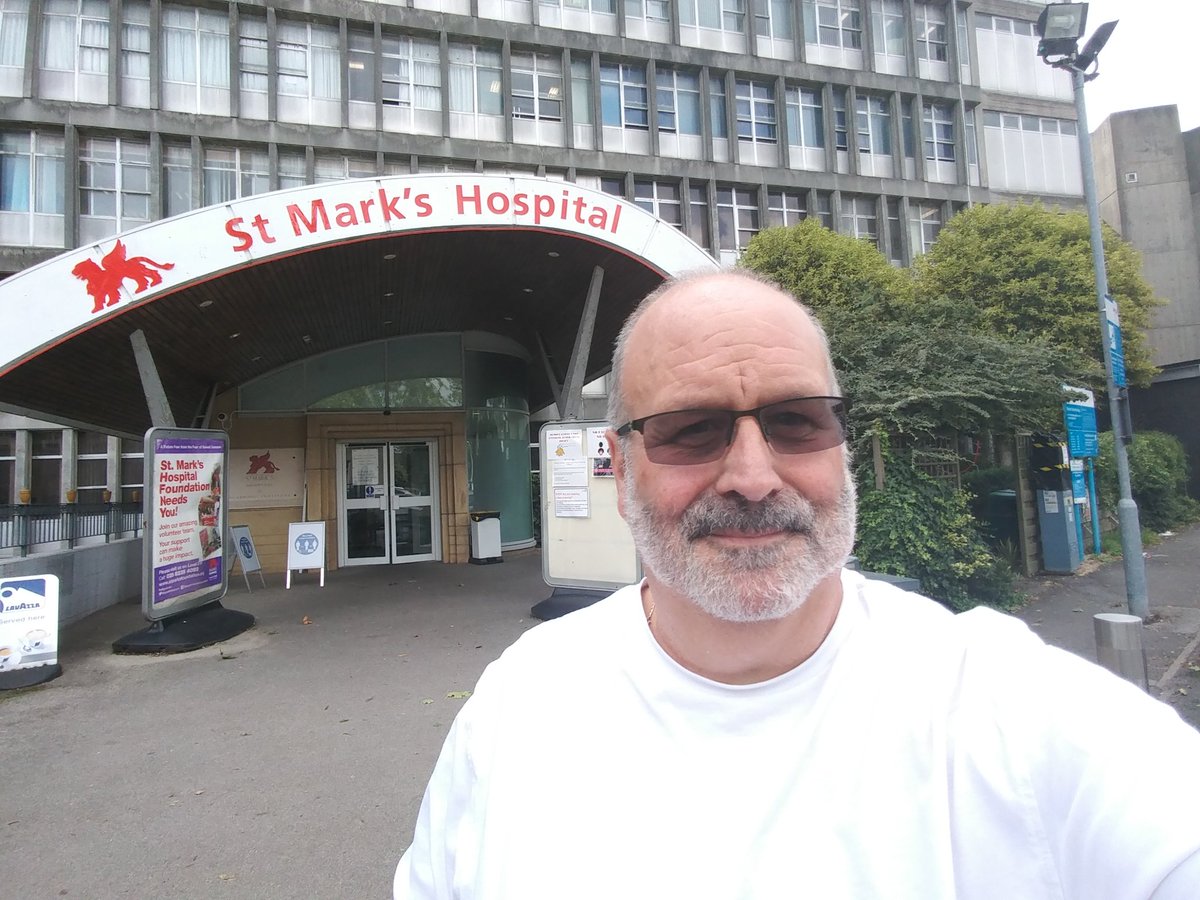 graemekwhippy's tweet photo. It's a relief to be back here again. #FlexiSig #Polyposis @PolyposisRegUK @StMarksHospital @GIwolfsonunit https://t.co/2OEC18mHUH