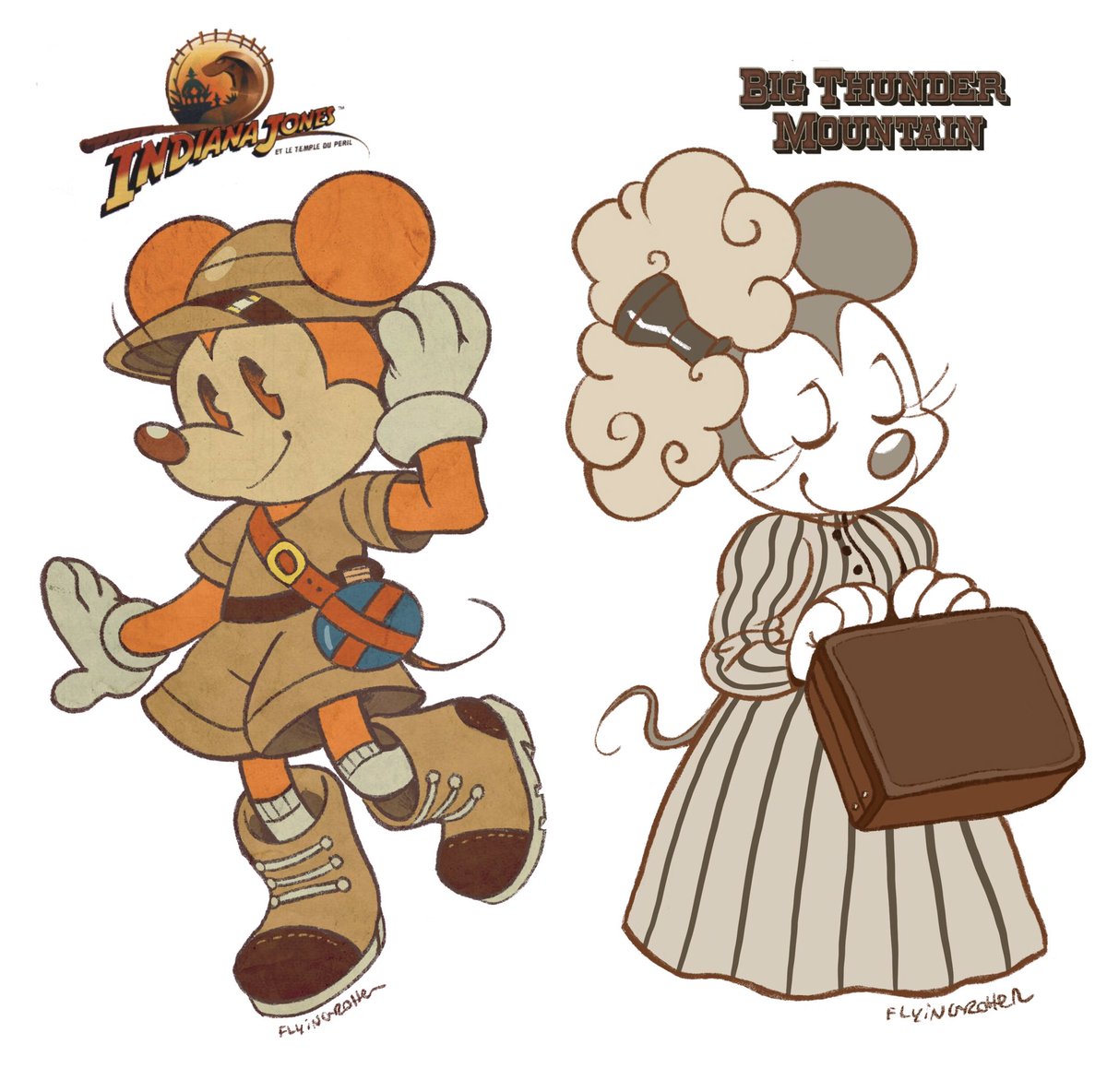 CamilleCailloux's tweet image. All DisneyLand Paris Attraction Minnie Mouse I drew
Which one is your fav? 💛✨
#DisneylandParis #minniemouse