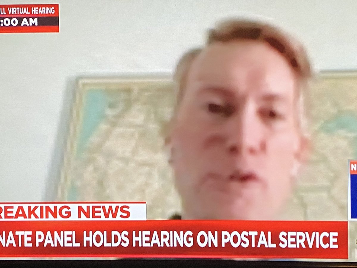 Republicans at this hearing like  @SenatorLankford are predictably gaslighting and bold faced lying to the public saying that DeJoy is just trying to “save costs” when he’s clearly dismantling  @usps in front of our eyes.